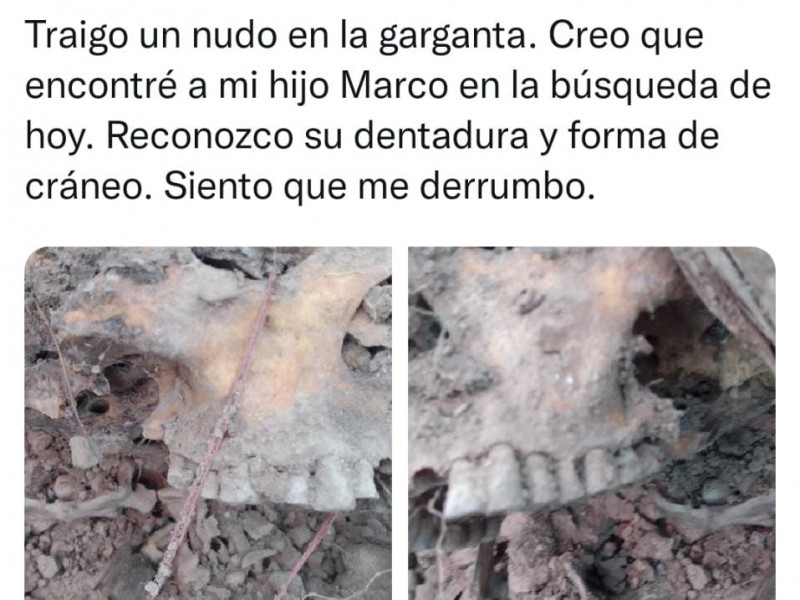 Sonora: Lider de Colectivo cree haber encontrado a su hijo