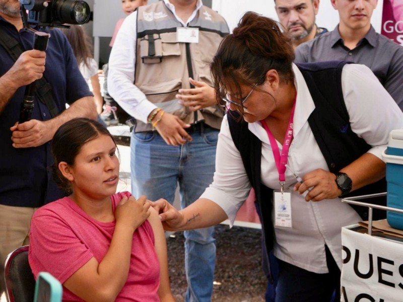 Sonora: piden a la población vacunarse, hay suficientes dosis