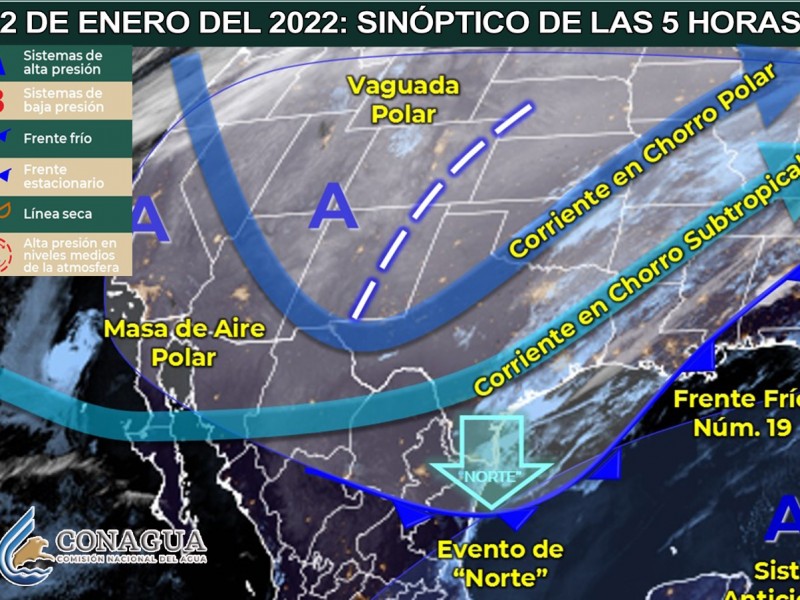 Sonora registra temperaturas de - 5 grados