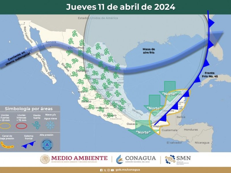 Sonora: seguirán las altas temperaturas, en espera de frente frío