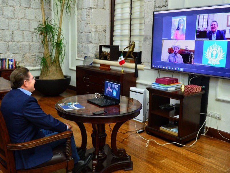 Sostiene Aispuro Torres reunión virtual con legisladores federales