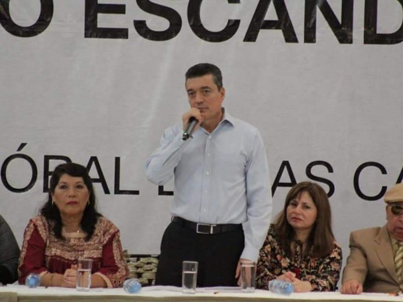 Sostiene encuentro Rutilo Escandón con sectores de SCLC