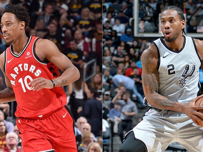 Spurs y Raptors realizan cambio bomba