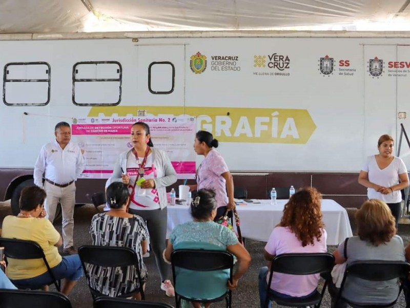 SS de Veracruz ofrece mastografías gratuitas en el estado