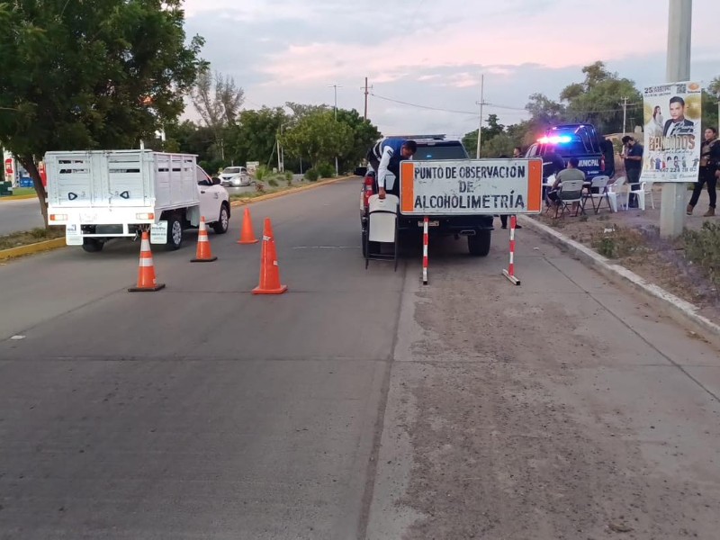 SSCyMS en Guasave contempla extender alcoholímetro el fin de semana