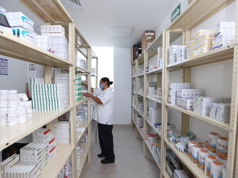 SSM registra el 75% de abasto de medicamentos
