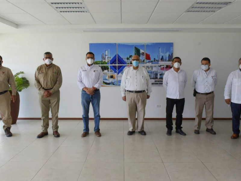 SSO fortalece medidas sanitarias en municipio de Salina Cruz yRefinería