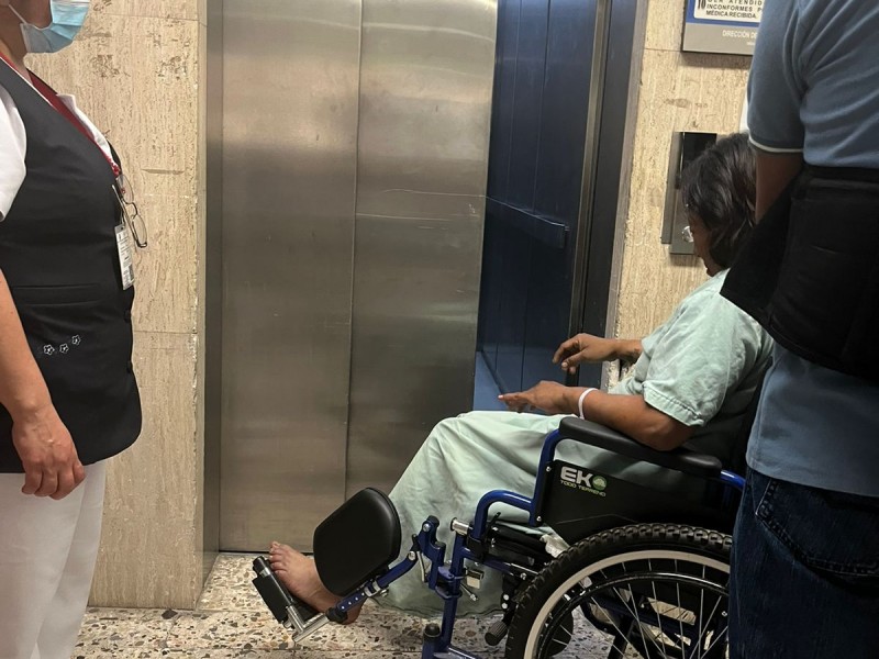 SSO repara ascensor de hospital Aurelio Valdivieso