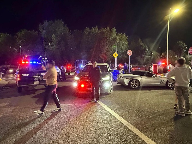 SSP decomisa 16 autos en arrancones de la Vía Atlixcáyotl
