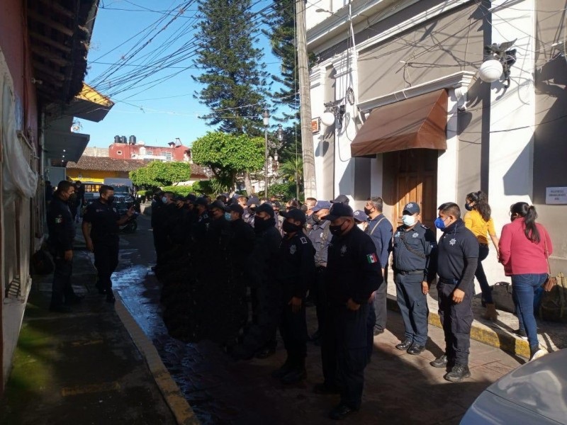 SSP releva a Policía Municipal de Misantla