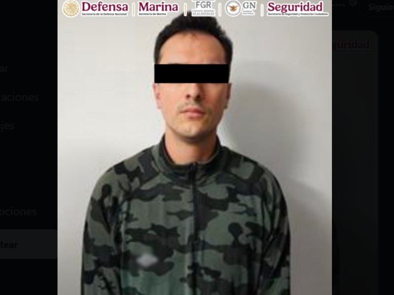 SSPC detuvo a presunto proveedor de armas del CJNG
