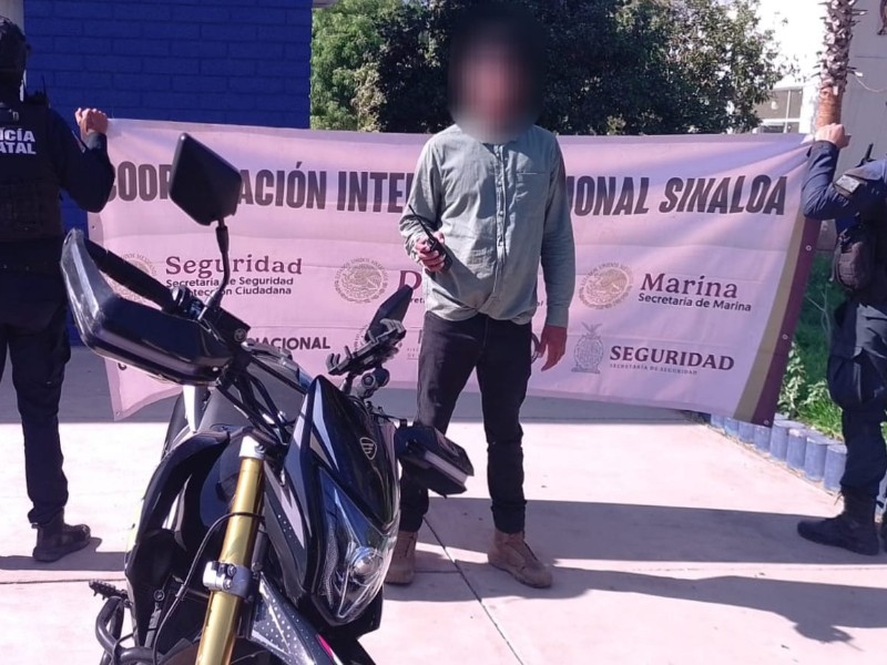 SSPE detiene a otro hombre por halconeo en Culiacán