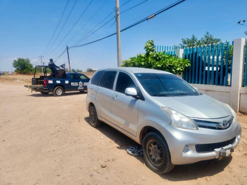 SSPE recupera vehículo con reporte de robo en Navolato