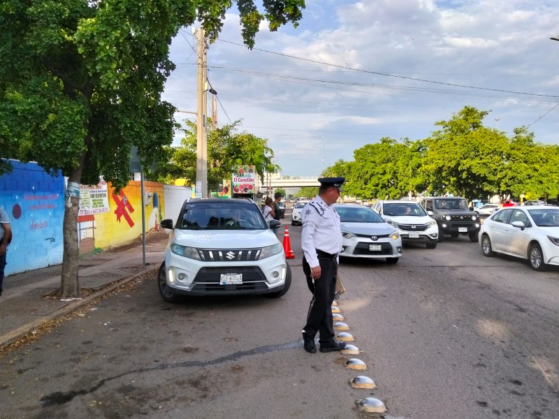 SSPyTM activo este lunes operativo de regreso a clases en Culiacán