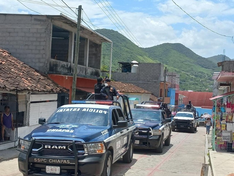 SSyPC brinda seguridad a Chicoasén y Copainalá
