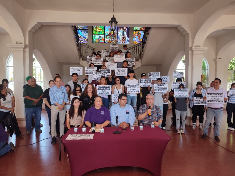 Staus pide ampliación de espacios para aspirantes a la Unison