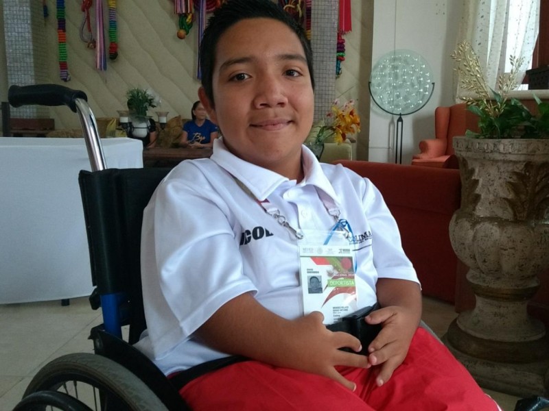 Su sueño, lograr ganar medalla en boccia