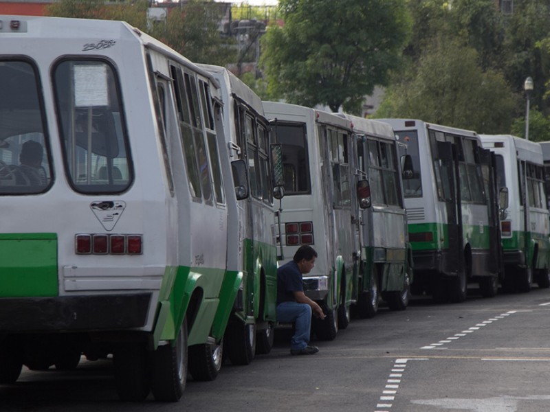 Súbale...pero a otro transporte; microbuseros desquiciarán la CDMX