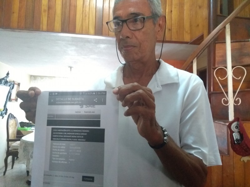 Subastan casa sin informar a propietario en Veracruz