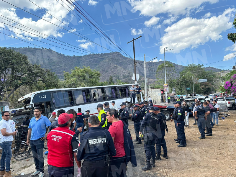Sube a cuatro los muertos en accidente de Malinalco