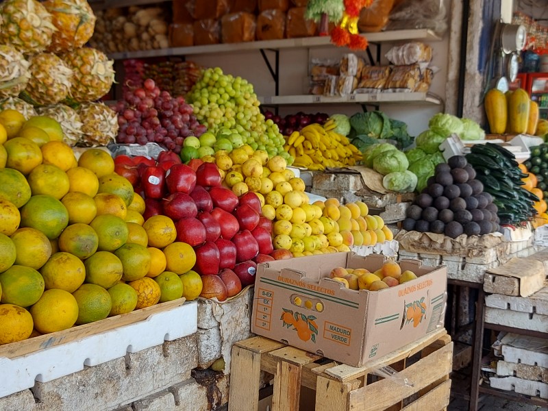 Sube el precio de frutas y baja precio de verduras