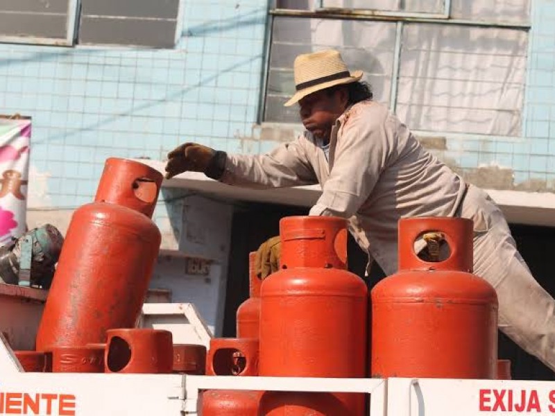 Sube precio de tanque de gas en Puebla
