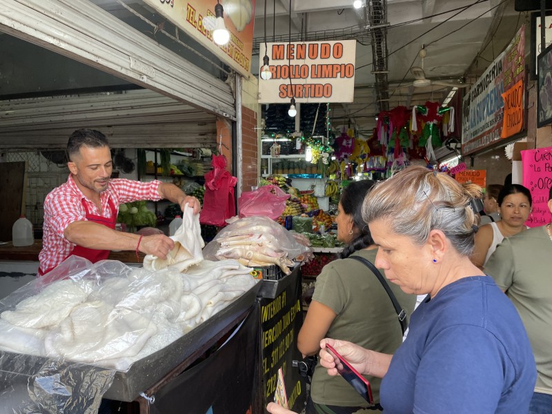 Suben ventas de carne, frutas y verduras para cena navideña