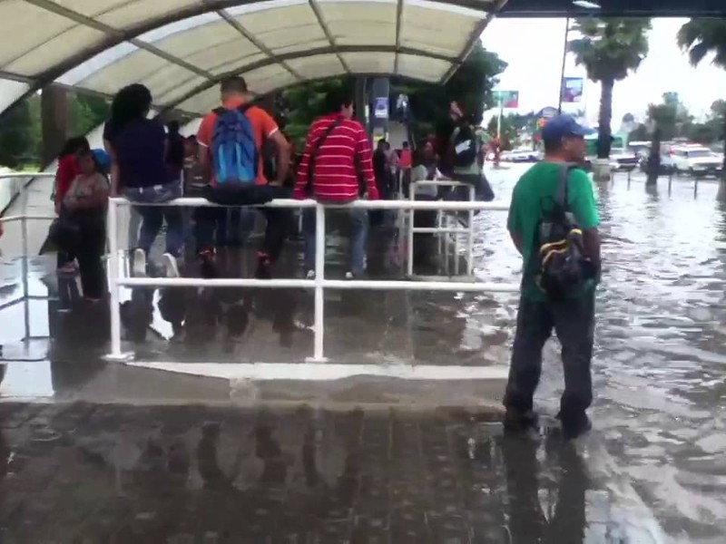 Sufre severas inundaciones Tecnológico de Tepic