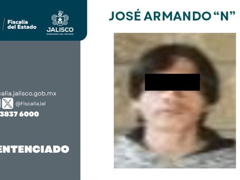 Sujeto es sentenciado a más de cien años de prisión
