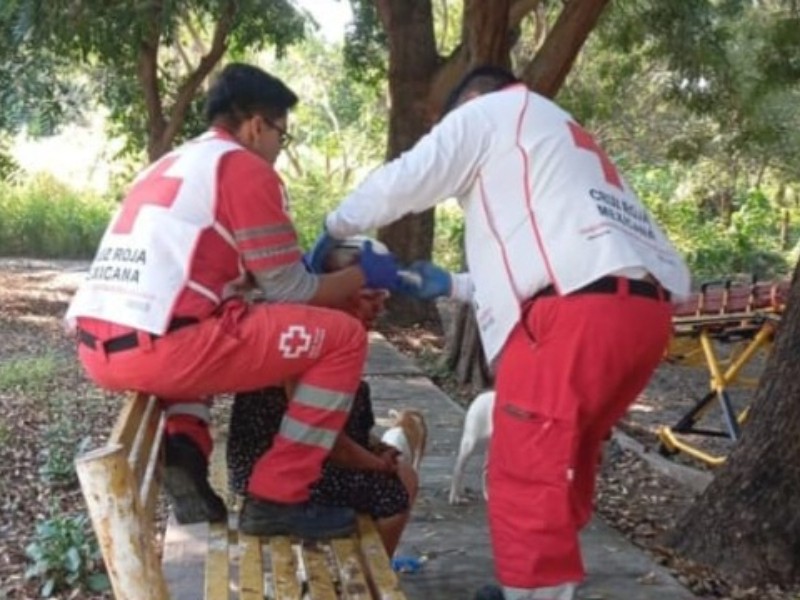 Sujeto hiere con machete a mujer adulta mayor en Los Volcanes