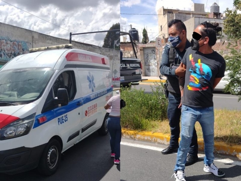 Sujeto roba una ambulancia en el Sanatorio Humboldt; fue detenido