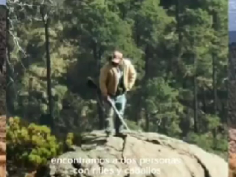 Sujetos armados persiguen a montañistas en el Iztaccíhuatl