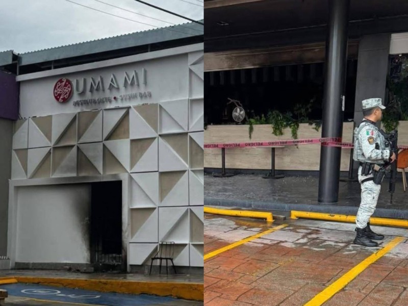 Sujetos armados queman dos restaurantes de Acapulco