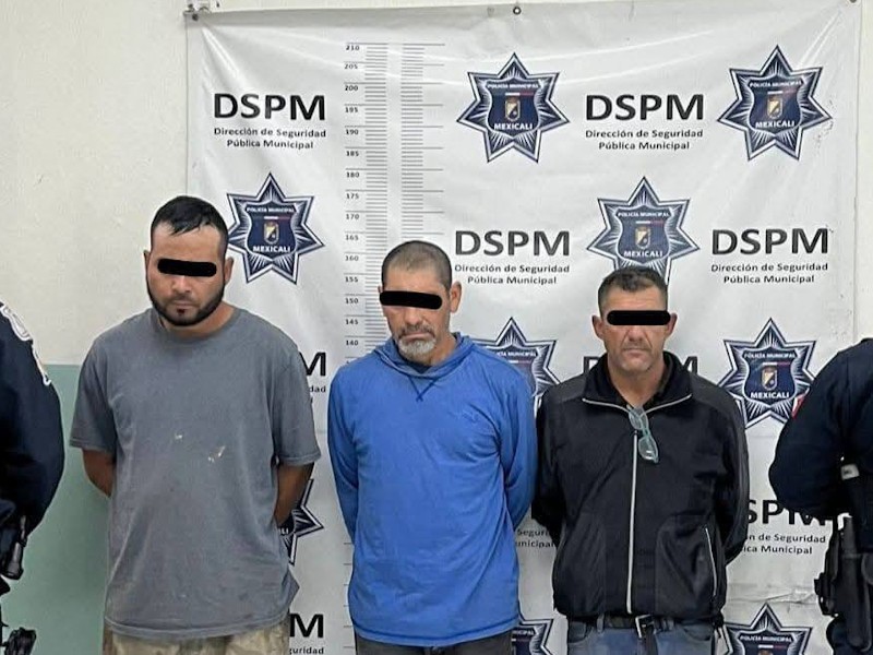 Sujetos en Mexicali roban vehiculo con GPS y son atrapados