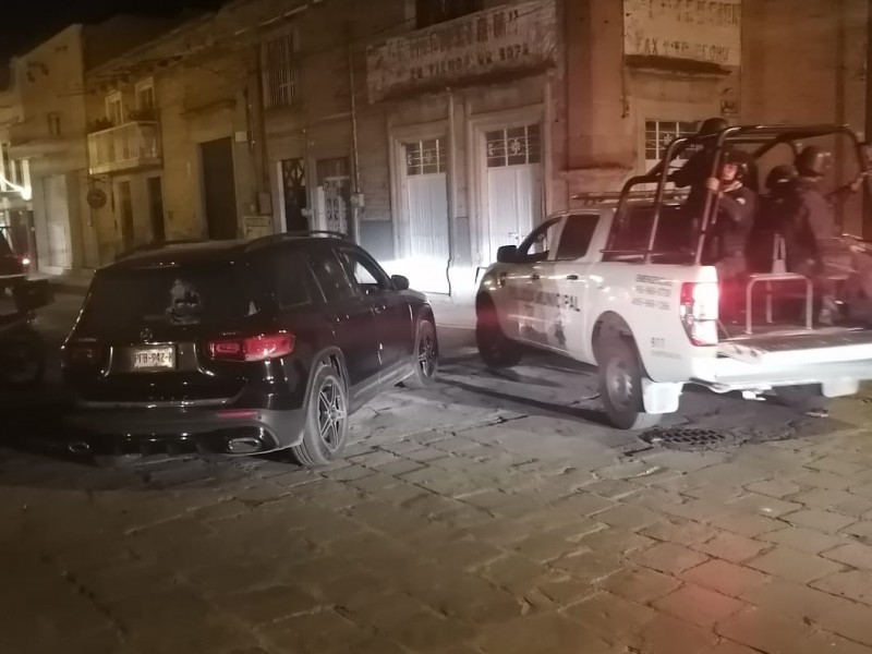 Suman 15 vehículos asegurados por balacera en Teocaltiche