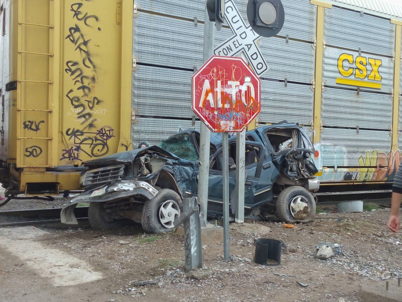 Suman 17 accidentes en vías de ferrocarril