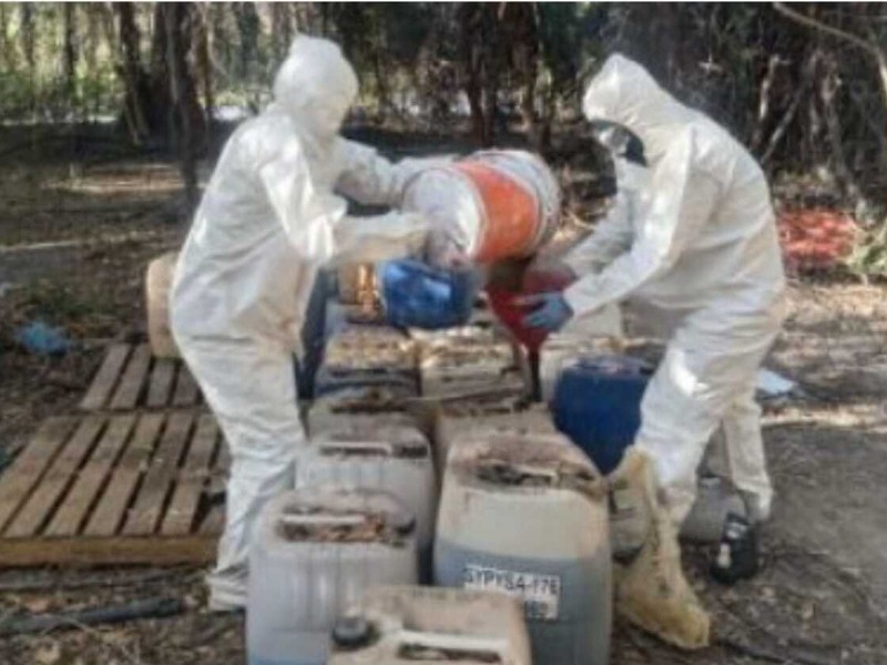 Suman 183 narcolaboratorios asegurados en Sinaloa