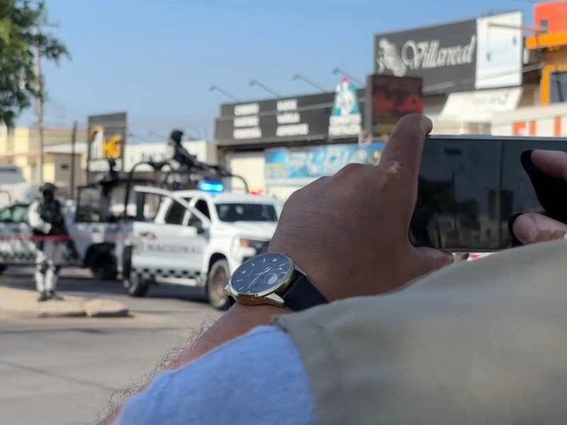 Suman 64 periodistas agredidos durante ola de violencia en Sinaloa