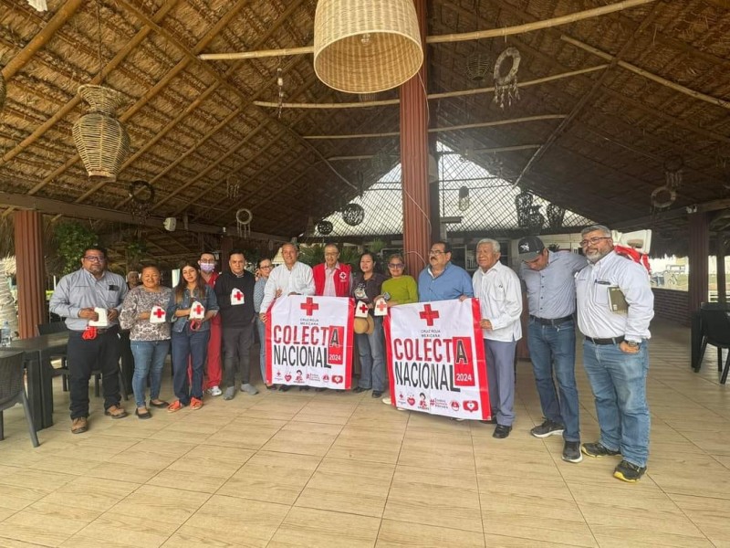 Suman esfuerzos para Colecta de Cruz Roja Tuxpan