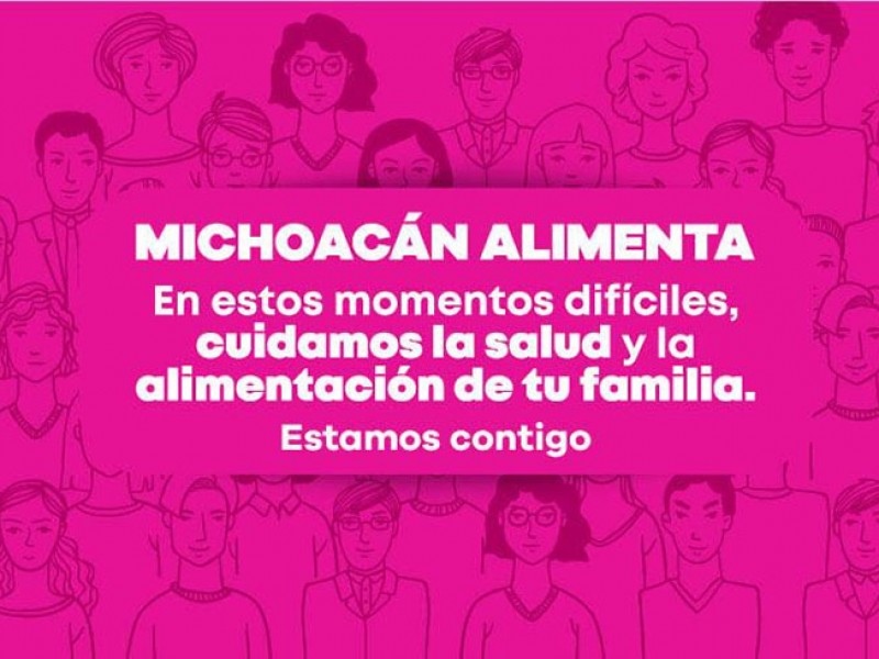 Suman más de 39 mil solicitudes a Michoacán Alimenta