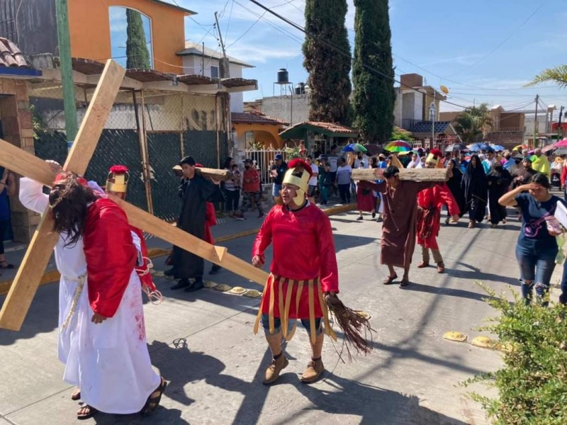 Sumarán viacrucis viviente a programa 