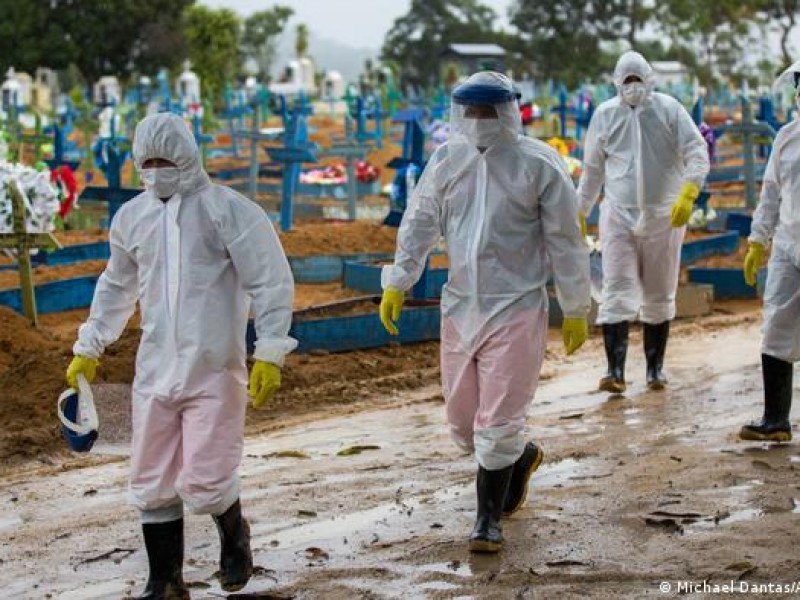 Supera Brasil las 420 mil muertes por Covid-19