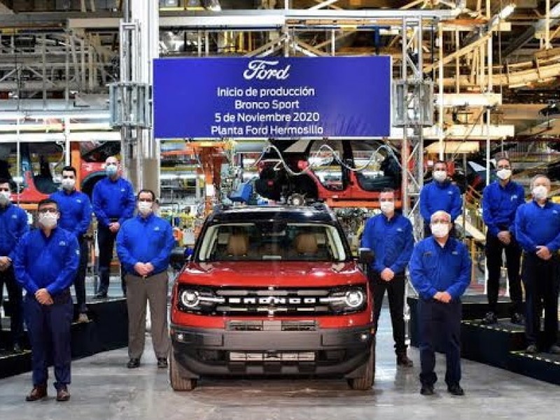 Supera Ford producción de últimos dos años durante abril