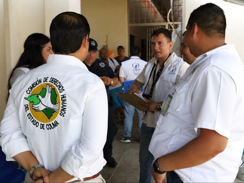 Supervisa CDHEC centros penitenciarios de Colima