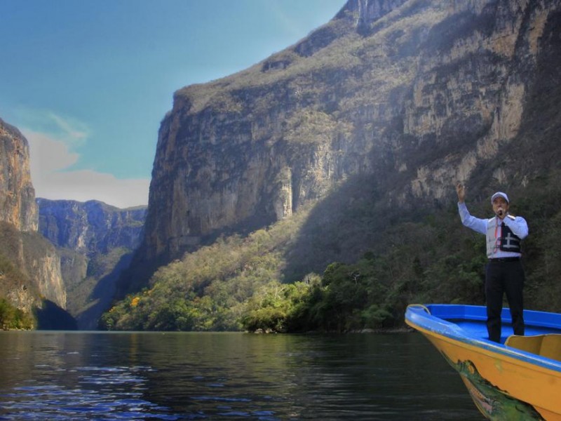 Supervisa REC limpieza del Cañón del Sumidero