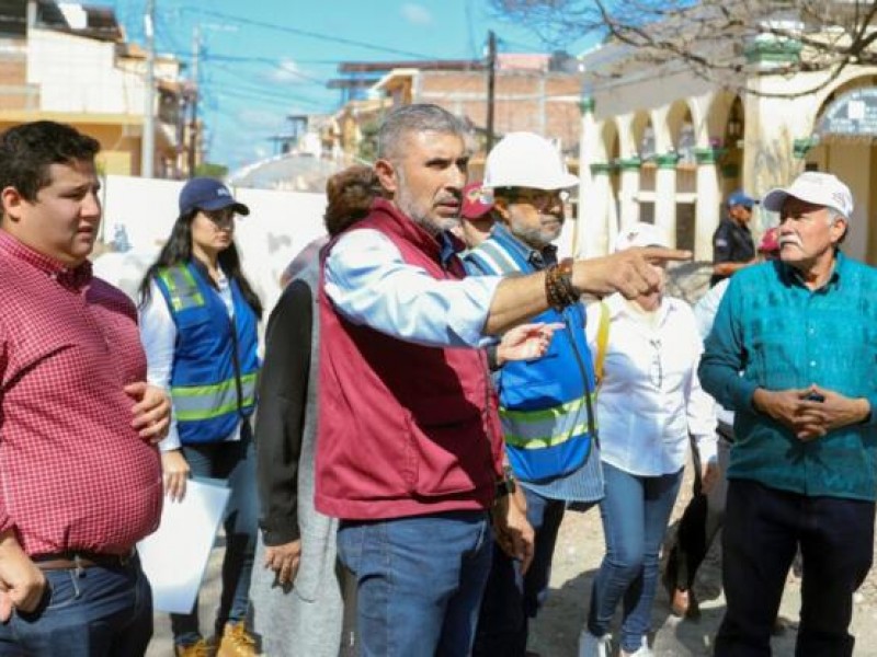 Supervisa SOP obras en Venustiano Carranza