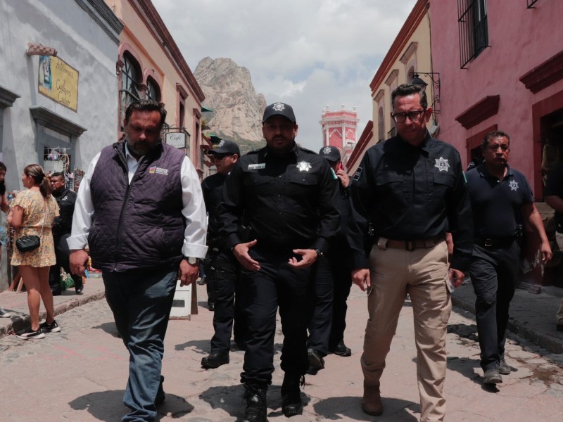 Supervisa SSC operativo de seguridad en los 18 municipios