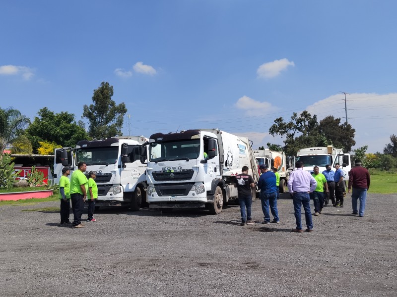 Supervisa Tlajomulco camiones de Caabsa,  30% en malas condiciones