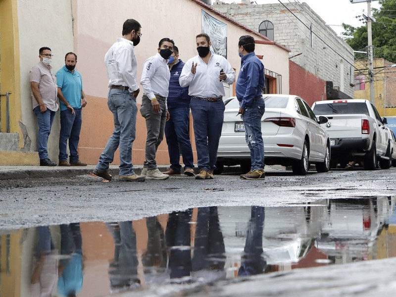 Supervisan avance de obra y funcionamiento de infraestructura pluvial Corregidora