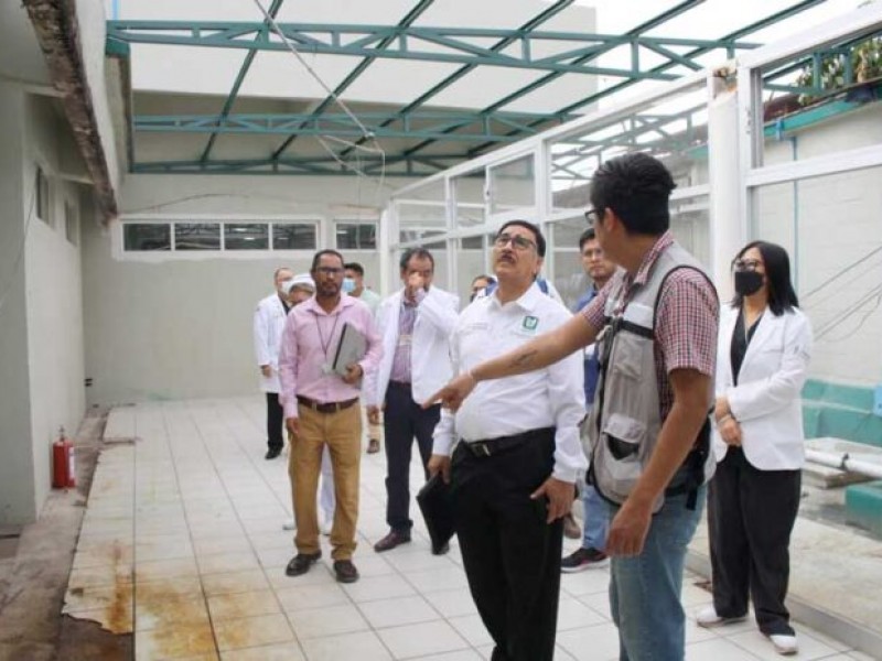 Supervisan avances para IMSS Bienestar Tuxtepec